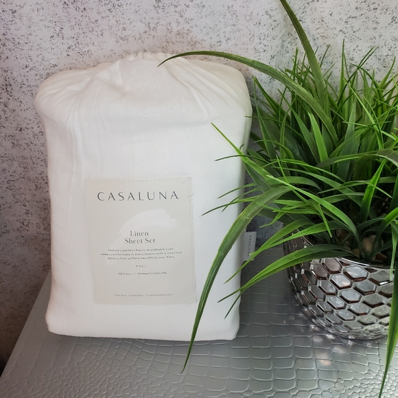 Casaluna Bedding Casaluna 0 Linen Sheet Set Poshmark